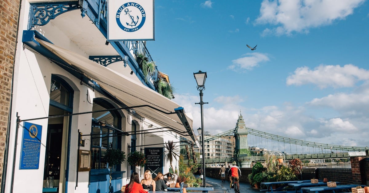 The Blue Anchor in London