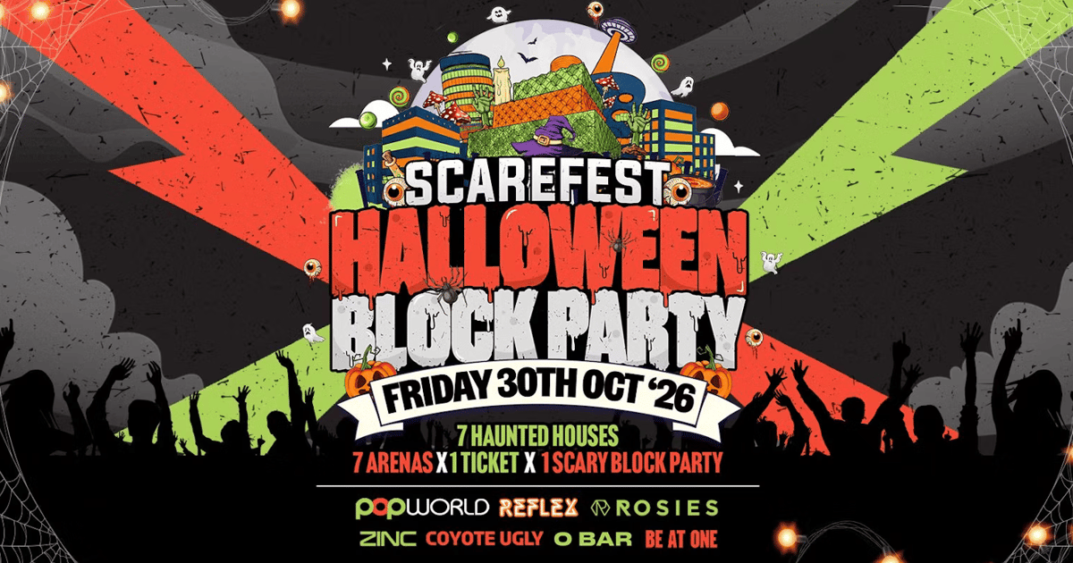 Halloween Block Party | Rosies Birmingham