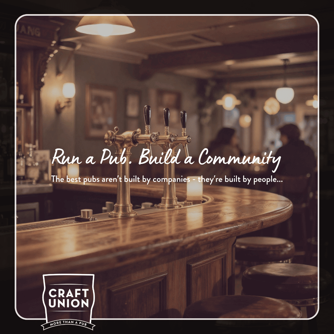 What Craft Union Gives Back - And What You Can Build as a Operator