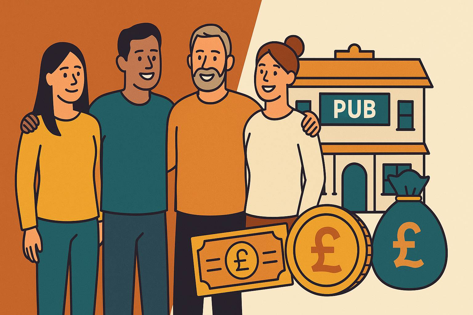 Five Ways to Raise Money to Run a Pub (Without Winning the Lottery!)