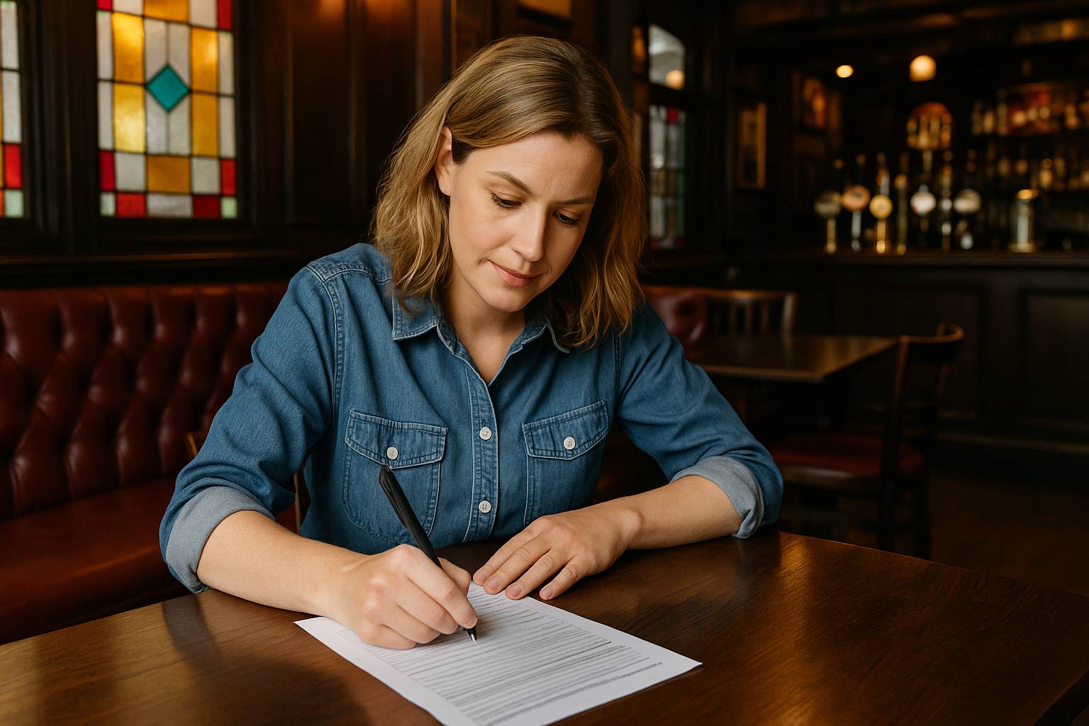 How to Run a Pub with No Money: A Real Option with Craft Union