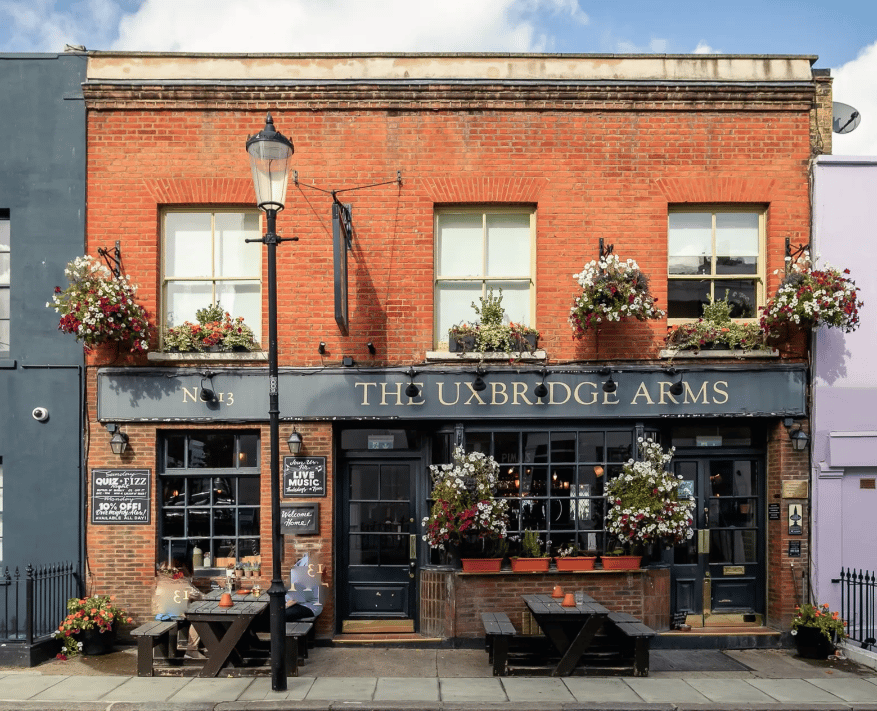 decorative image of pub