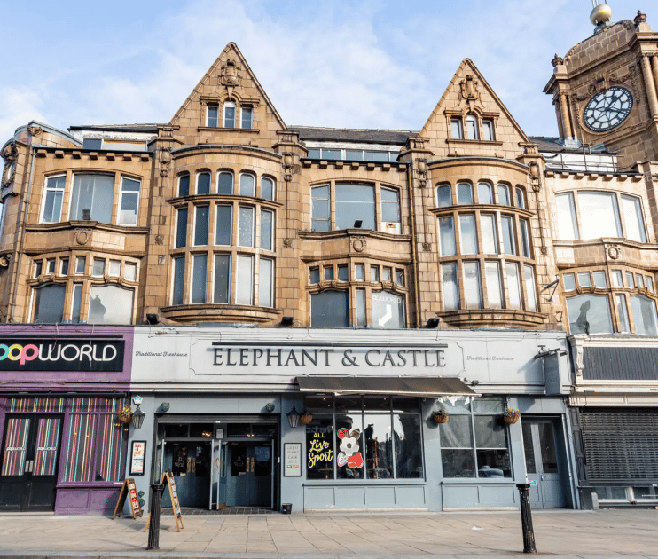 decorative image of pub