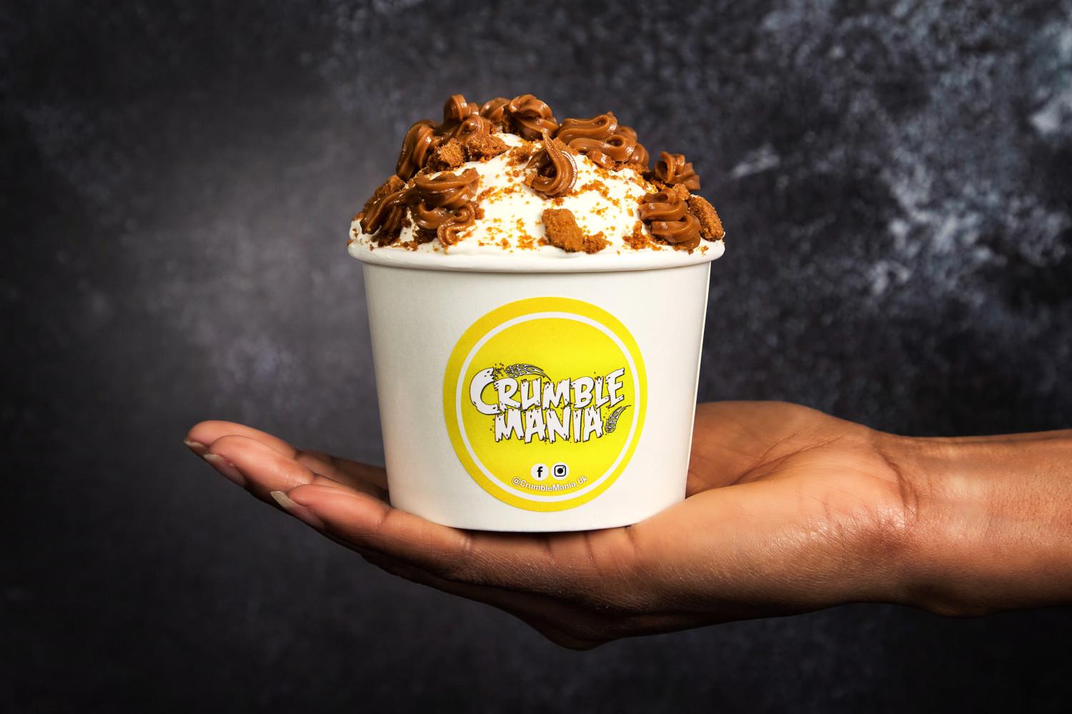 A Crumble at Crumble Mania in Croydon