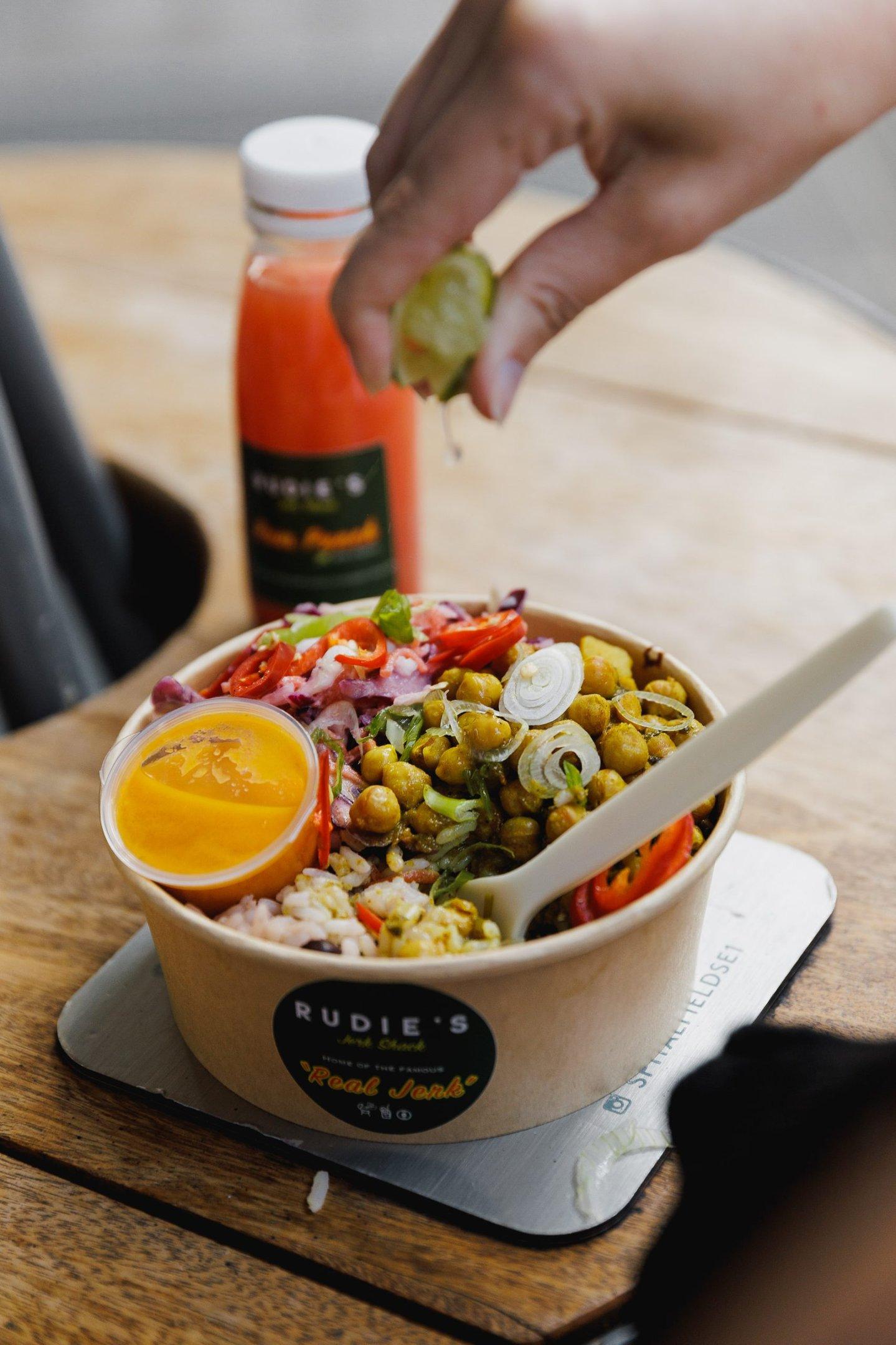 A dish from Dub Pan in Croydon