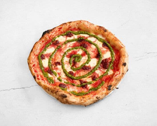 Nduja Pizza at Nuvola Pizza in Croydon