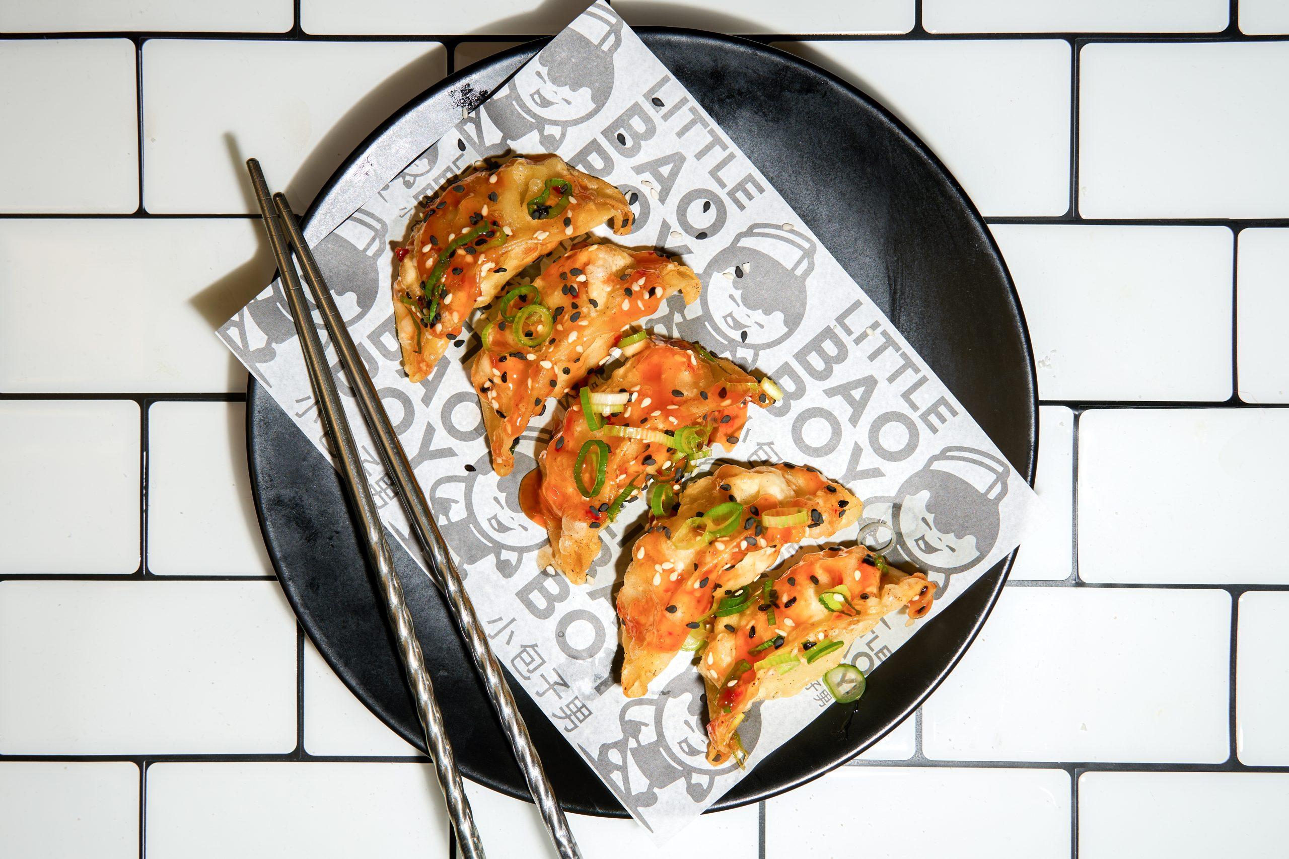 Chicken Gyoza from Little Bao Boy in BOXHALL Liverpool Street