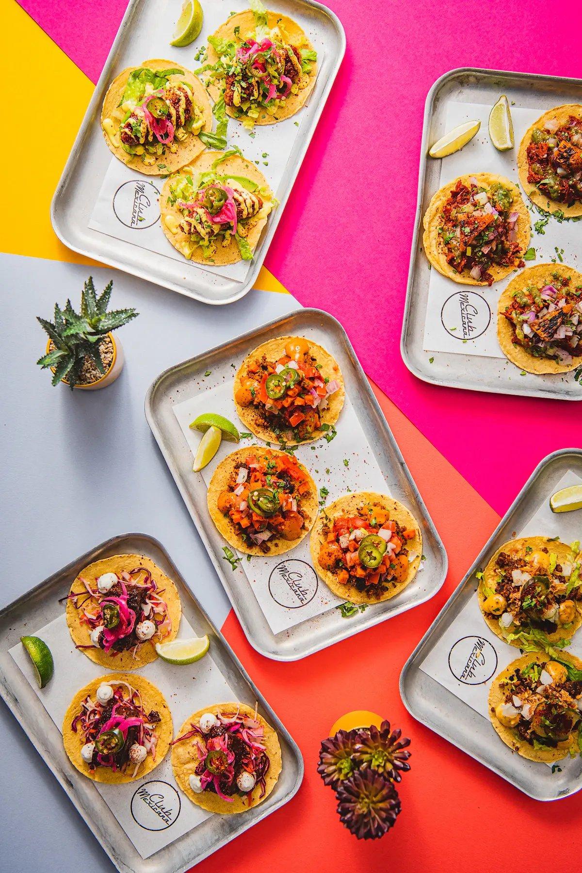 Tacos from Club Mexicana at BOXHALL Liverpool Street
