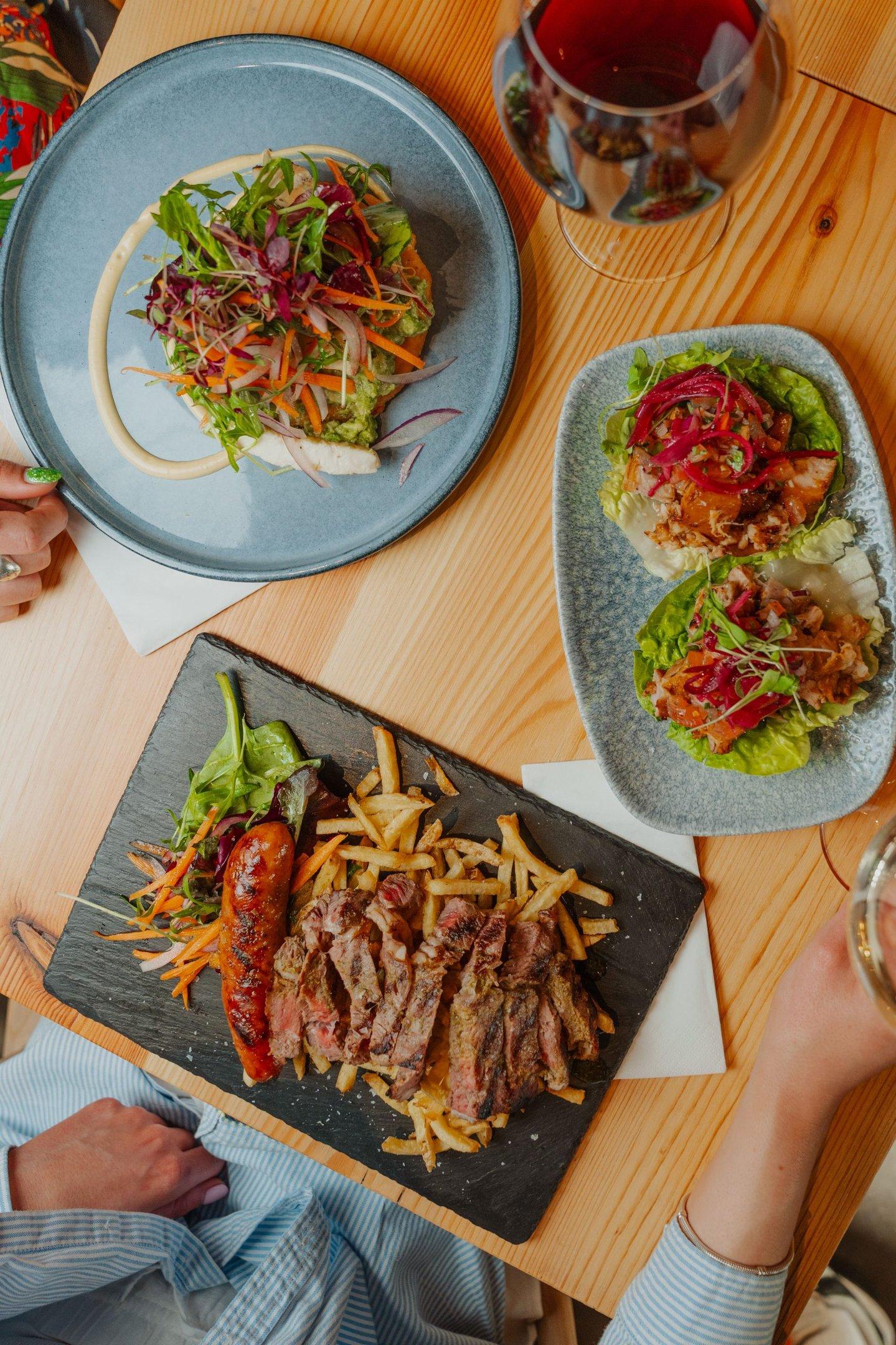 A selection of food from Nativo at Boxhall in Liverpool Street