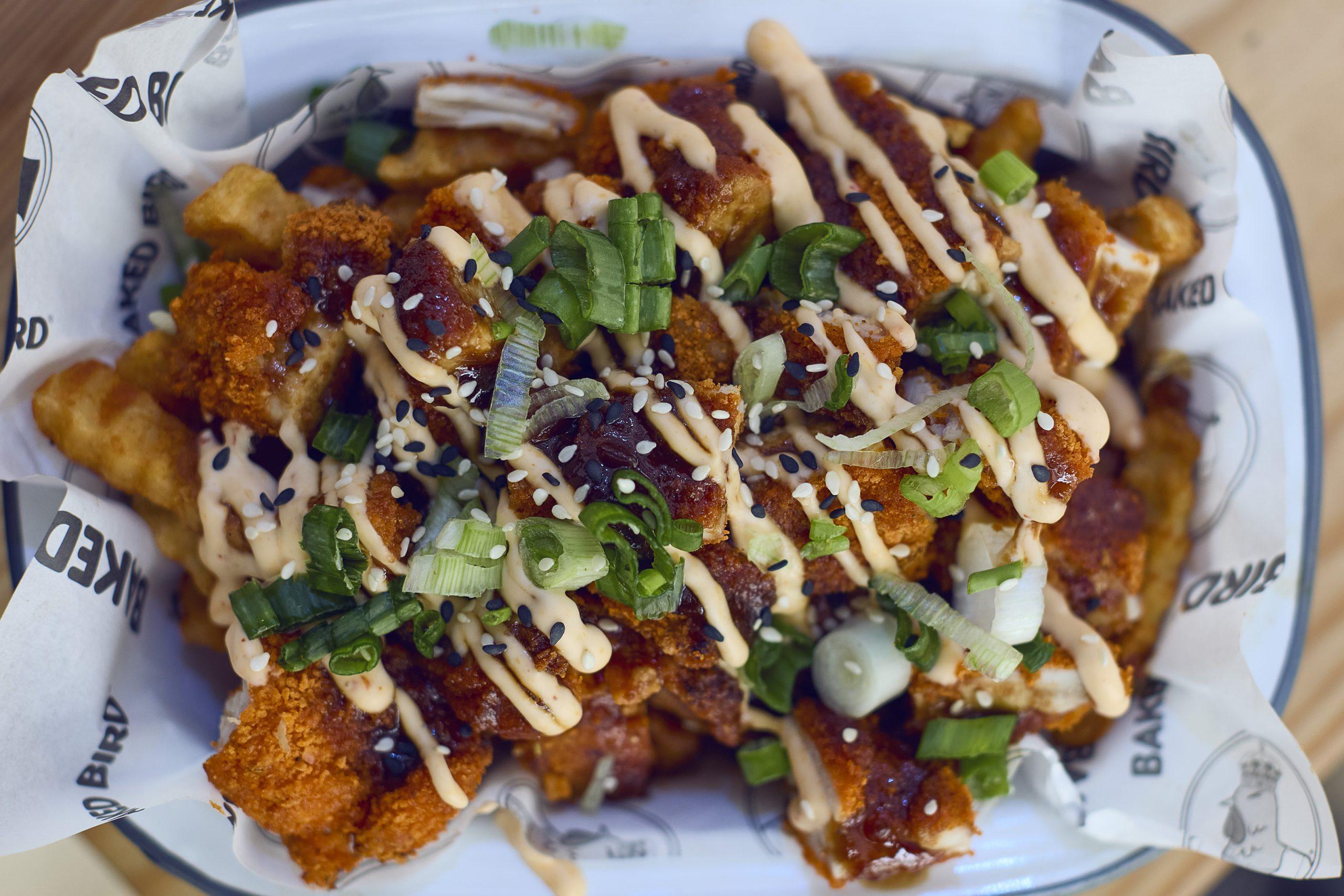 A dish from Baked Bird at Boxhall in Liverpool Street