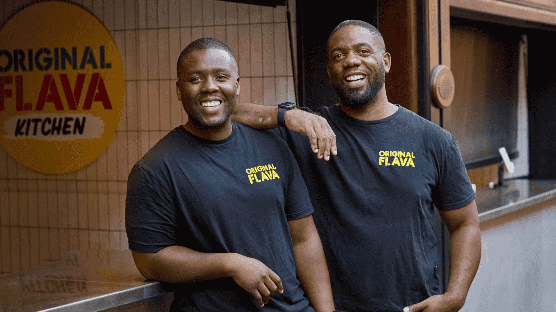 Founders of Original Flava Kitchen at Boxhall in Liverpool Street