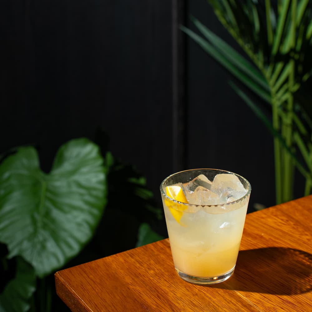 A Beehive Bellini Cocktail at Boxhall in Liverpool Street