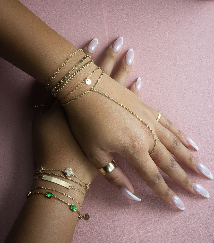 Jewellery from Pupup Permanent Jewellery at Boxpark Camden