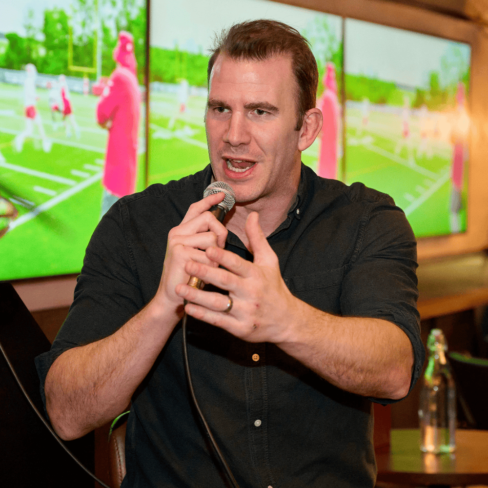 Rugby Legend Tom Croft at Boxhall in Liverpool Street