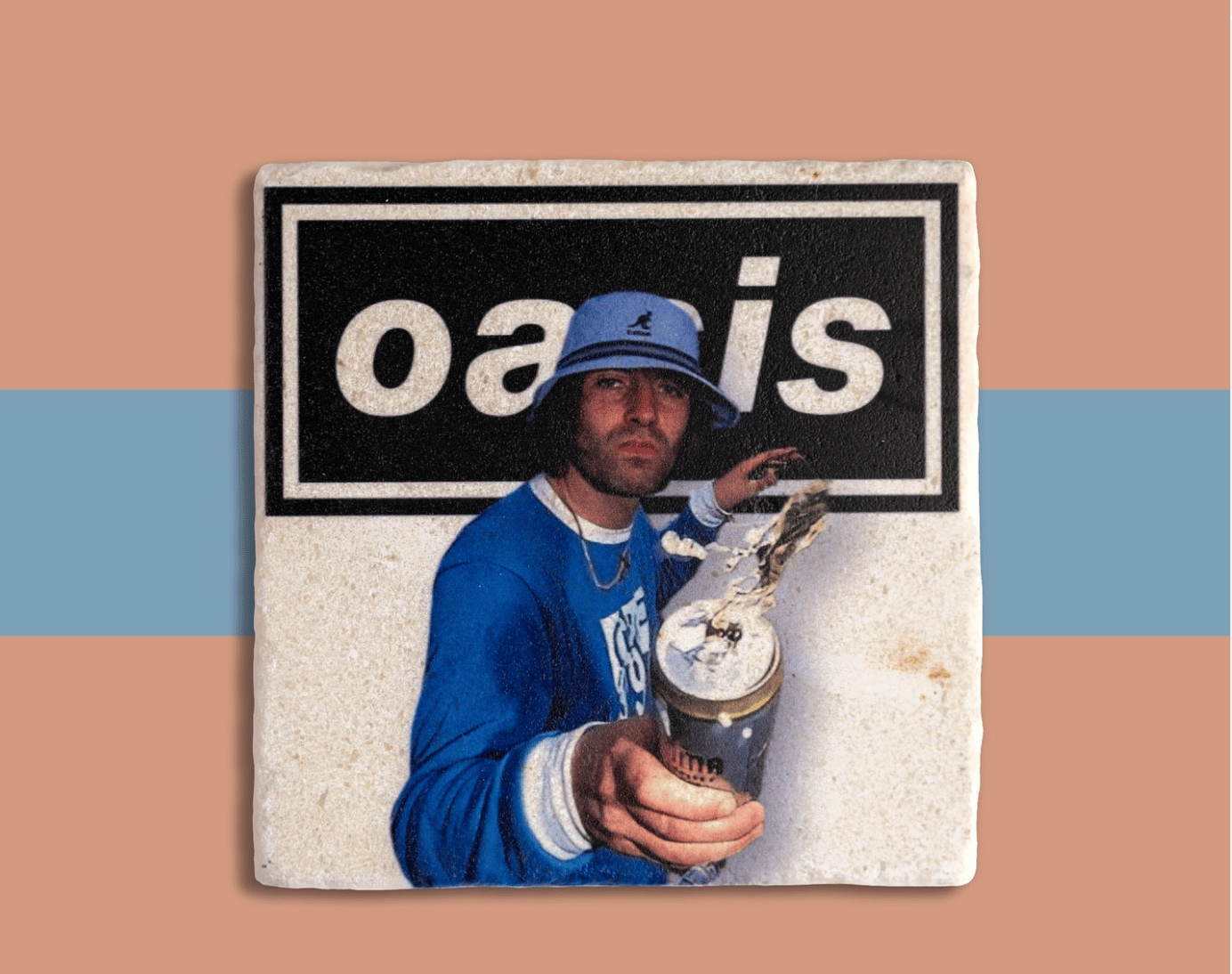 Oasis Coaster at Coaster House in Boxpark Camden Market