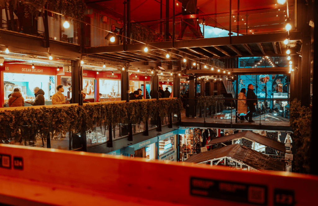 Boxpark Camden internals