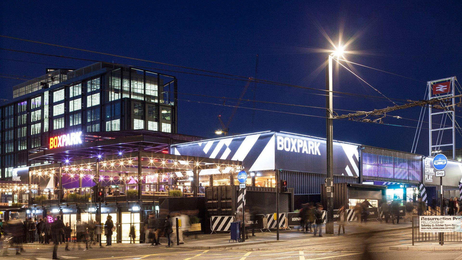 External photo of BOXPARK Croydon