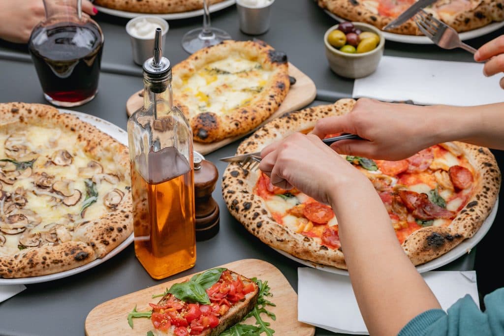 A Pizza at BOXPARK