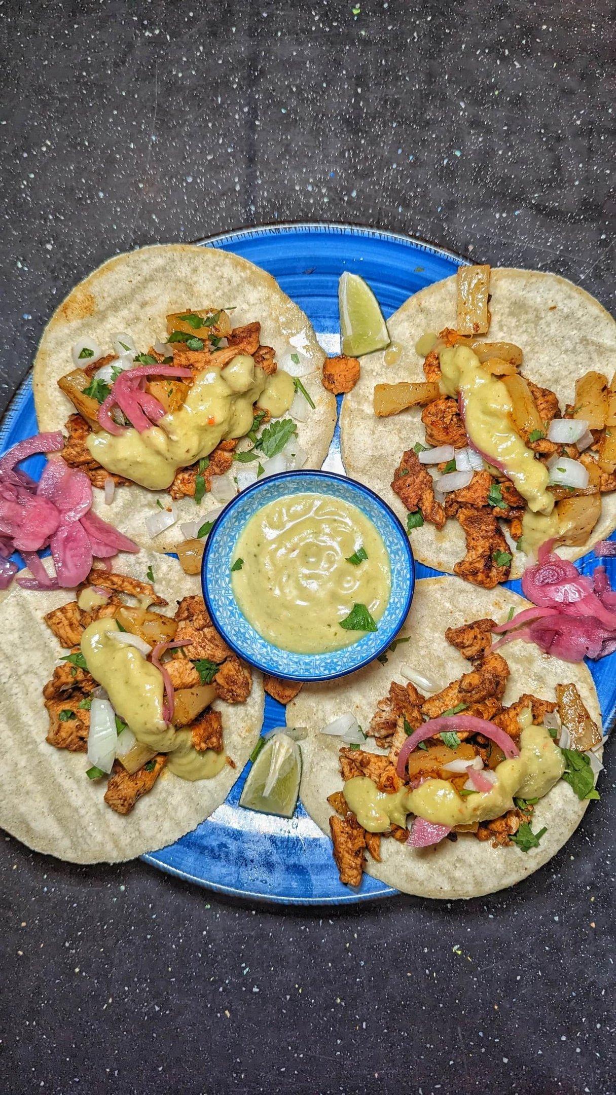 Food from Birria Taco at Boxpark Camden