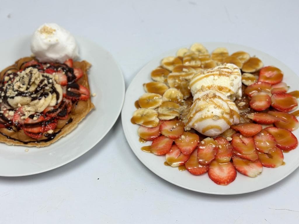 A Dessert from Floopys in Boxpark Camden
