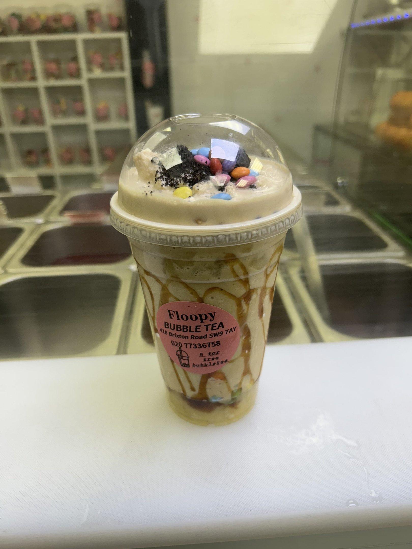 A shake from Floopys in Boxpark Camden