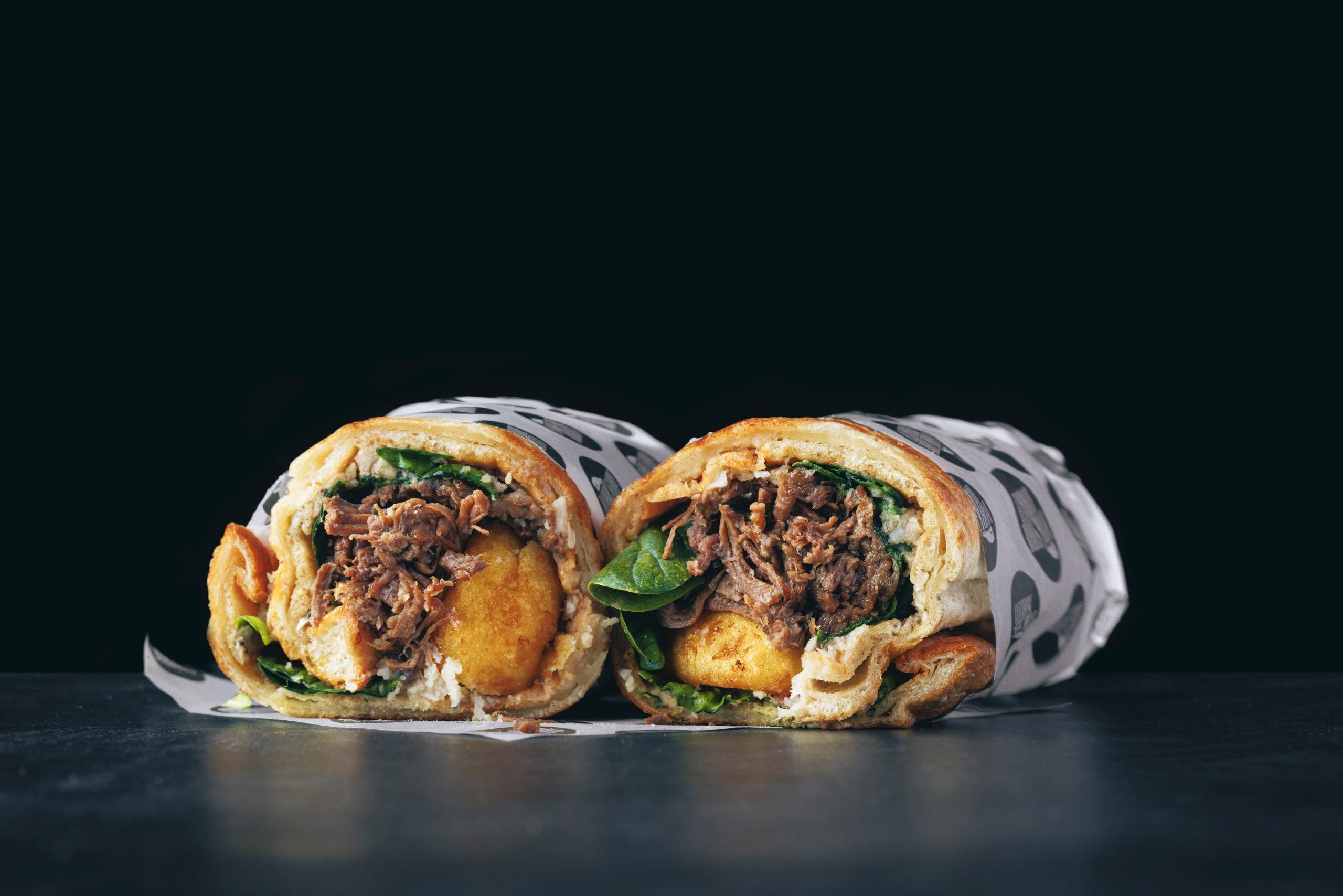 A Sunday Roast Burrito from Yorkshire Burrito