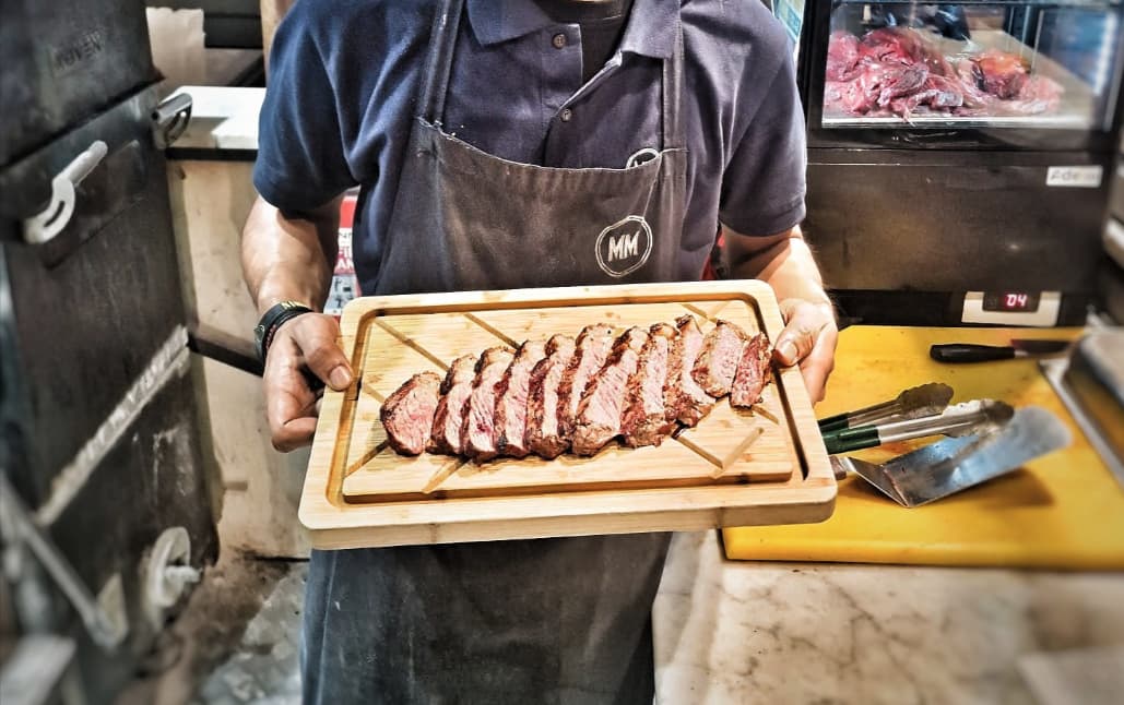 A selection of steaks from Beast & Field at Boxpark Shoreditch