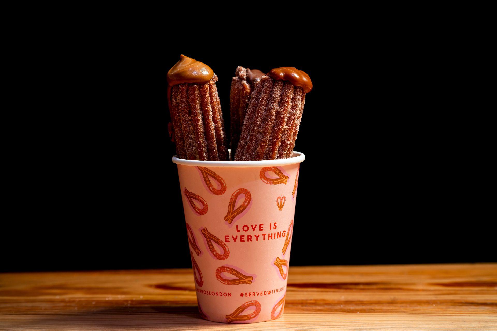 Churros from Love Churros at Boxpark
