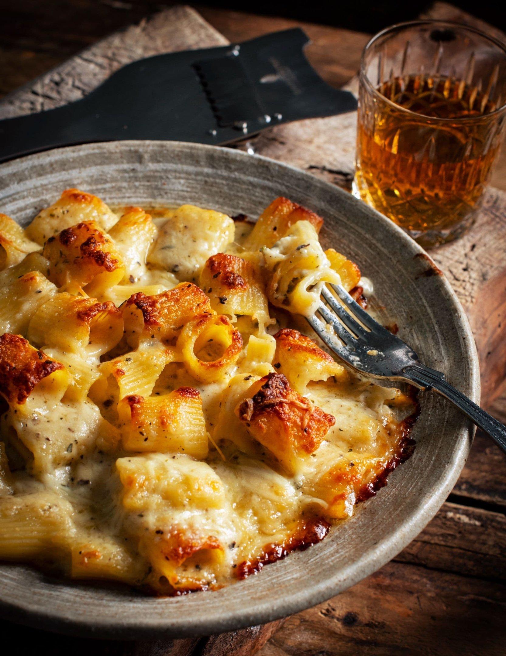 A pasta dish from Pasta Evangelists at Boxpark