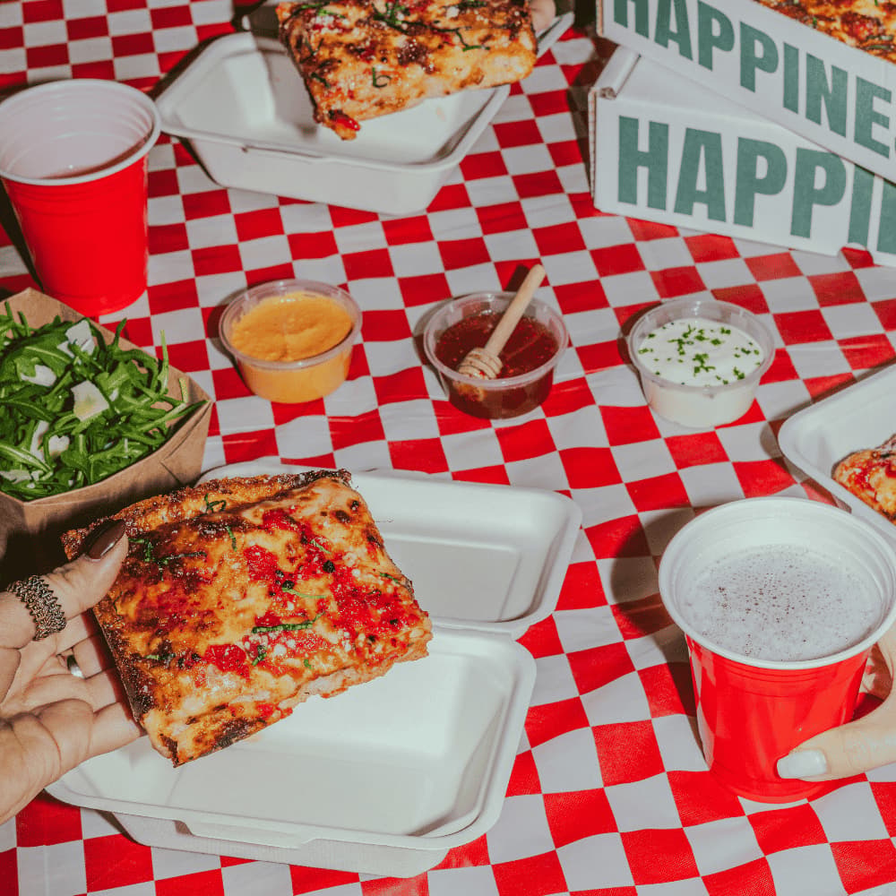 Pizza from Pizza Social Club at Boxpark Shoreditch