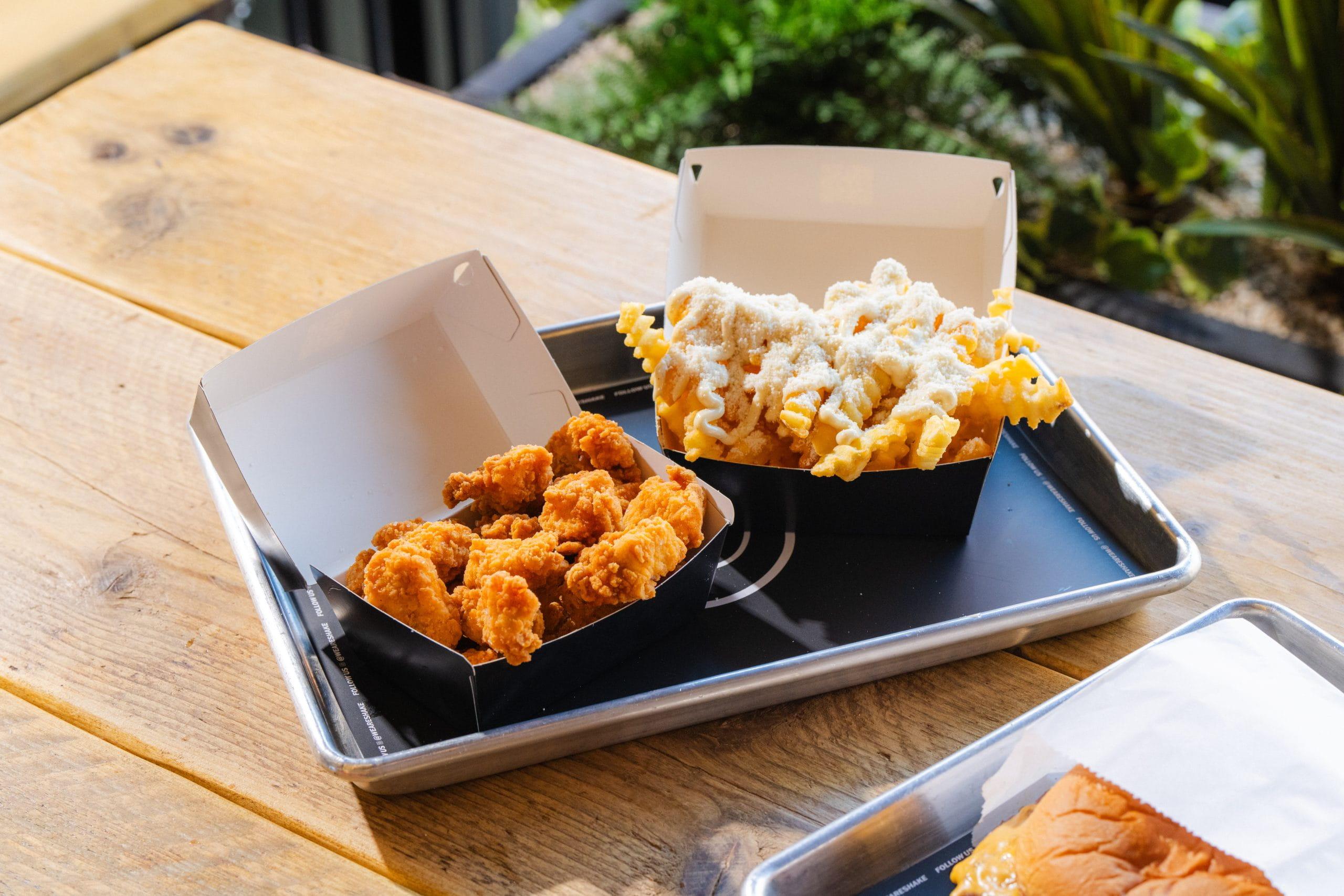 Sides at Shake in Boxpark Liverpool