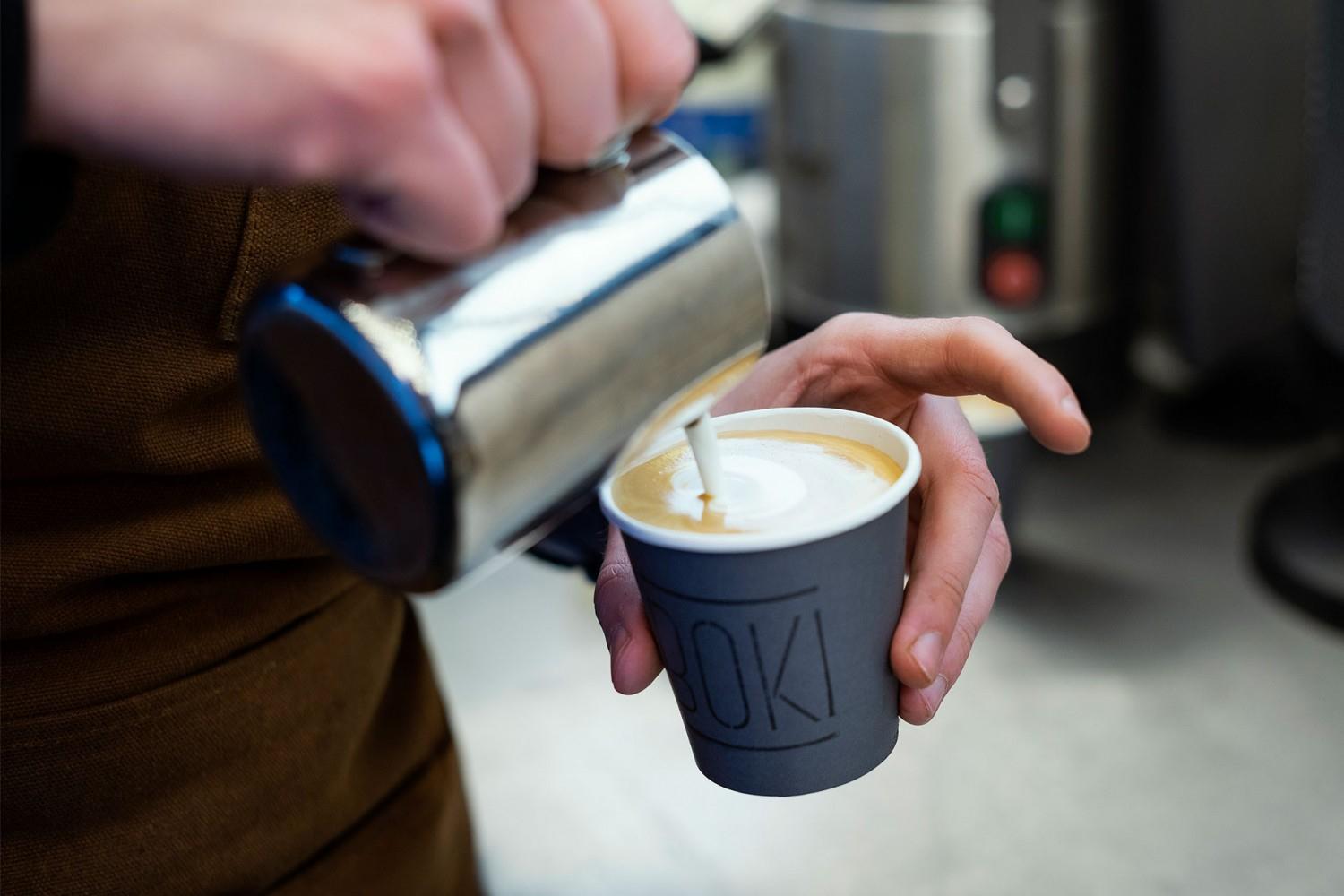 A coffee from Boki
