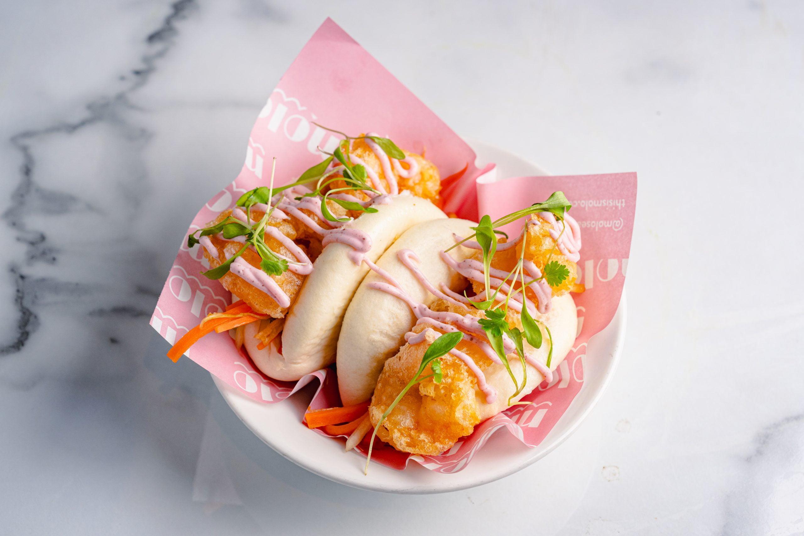 Food from Molo at BOXPARK Wembley