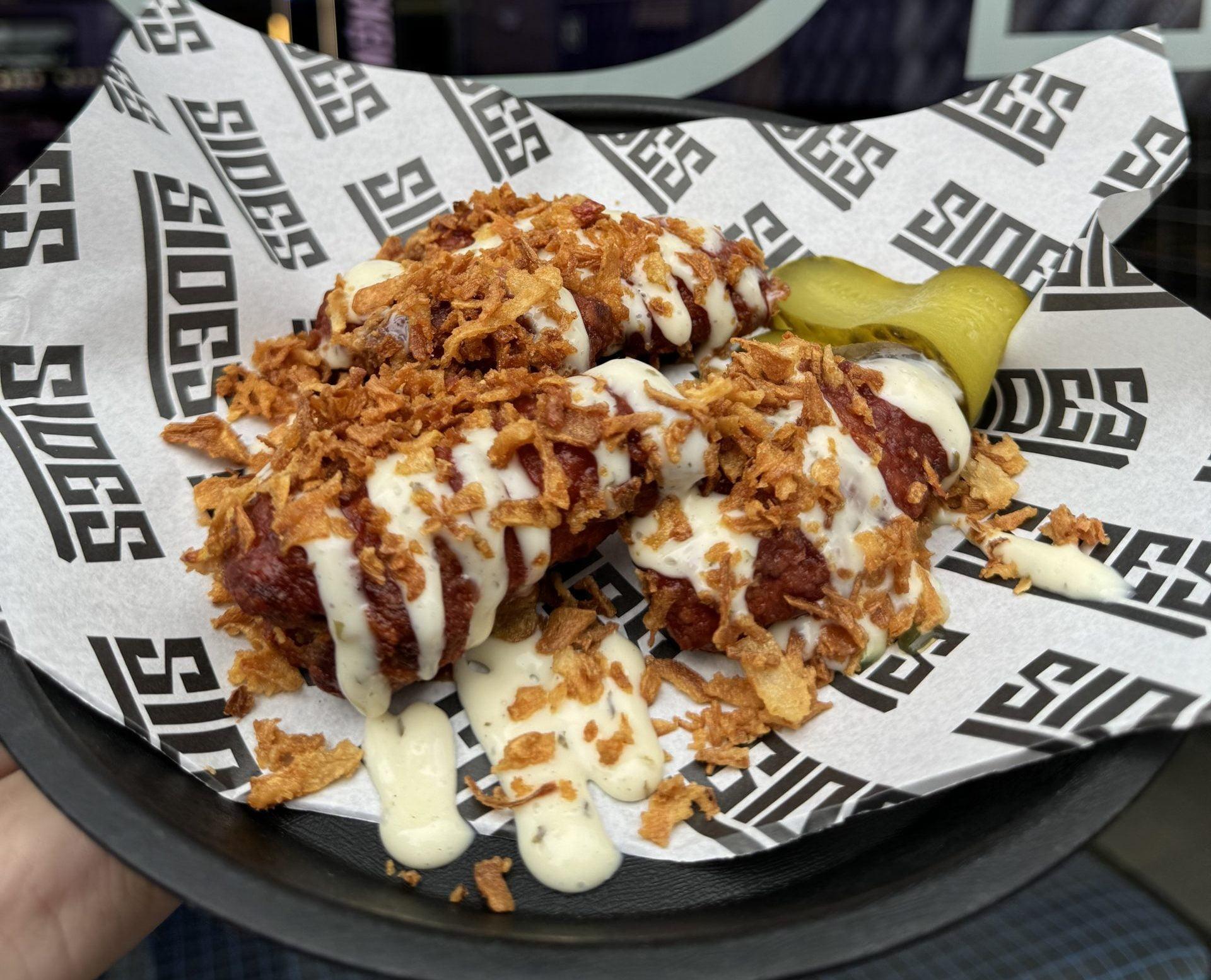 Food at Sides in BOXPARK Wembley