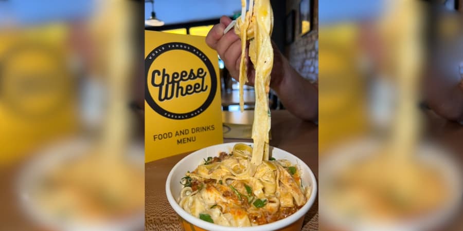 Food from The Cheese Wheel at BOXPARK Wembley