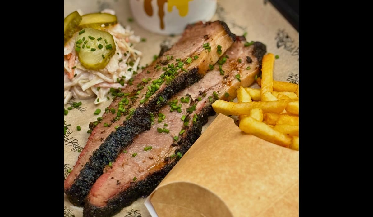 Food from The Wild Buffalo at BOXPARK Wembley