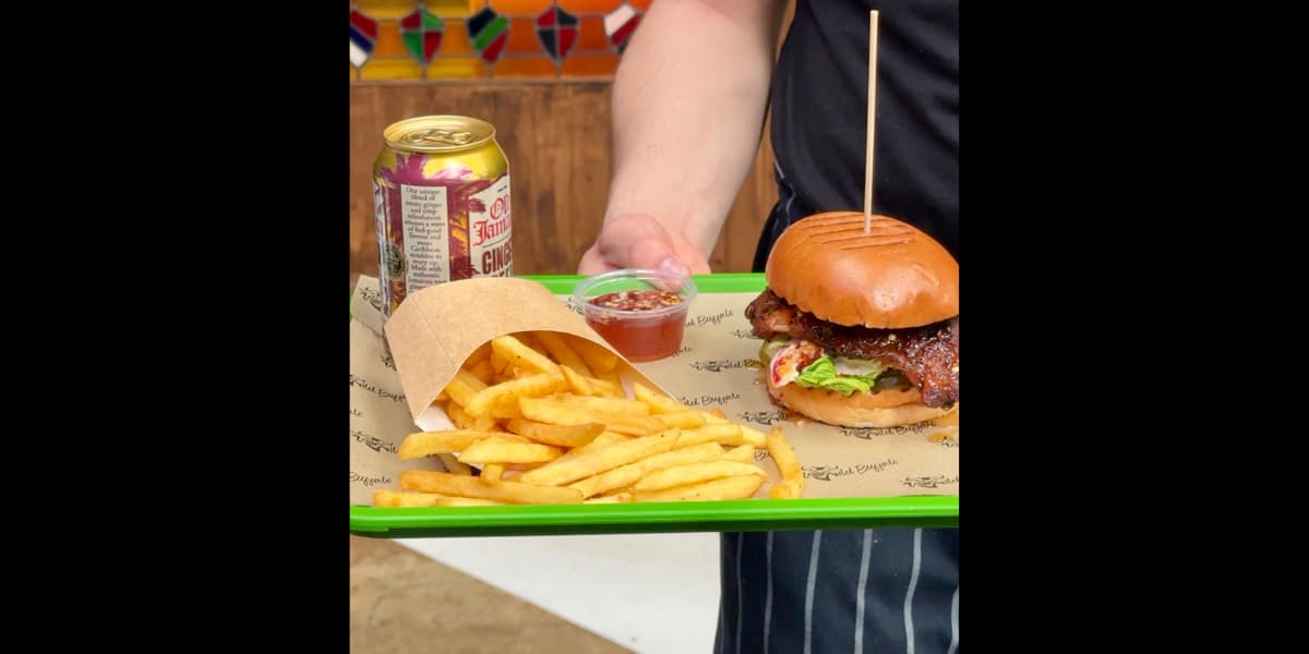 Food from The Wild Buffalo at BOXPARK Wembley
