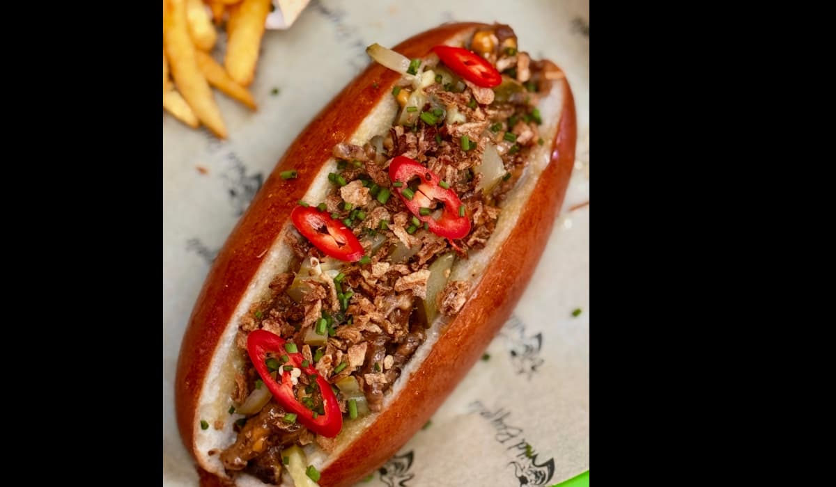 Food from The Wild Buffalo at BOXPARK Wembley