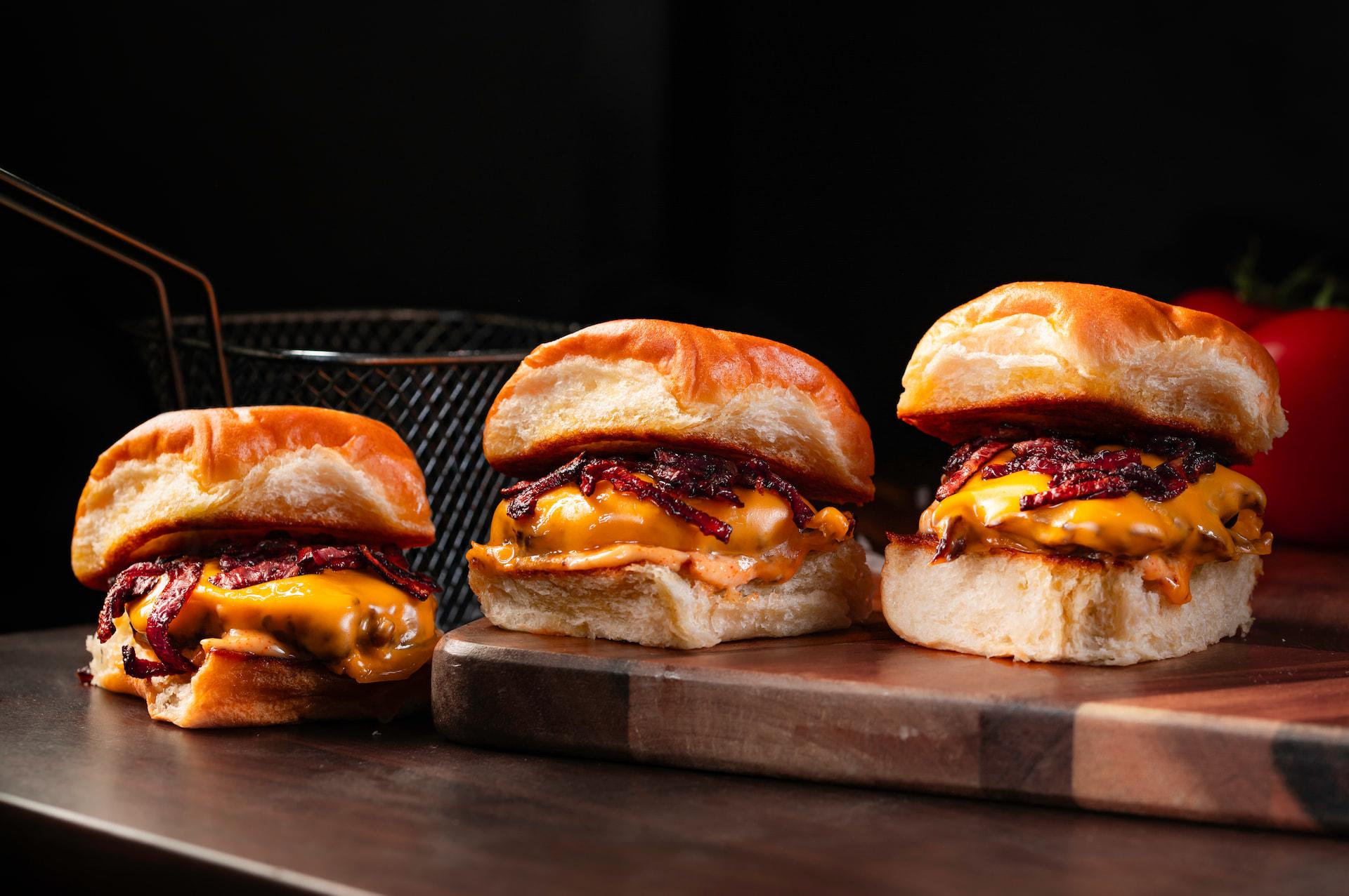 Sliders from Dogma at BOXPARK Camden