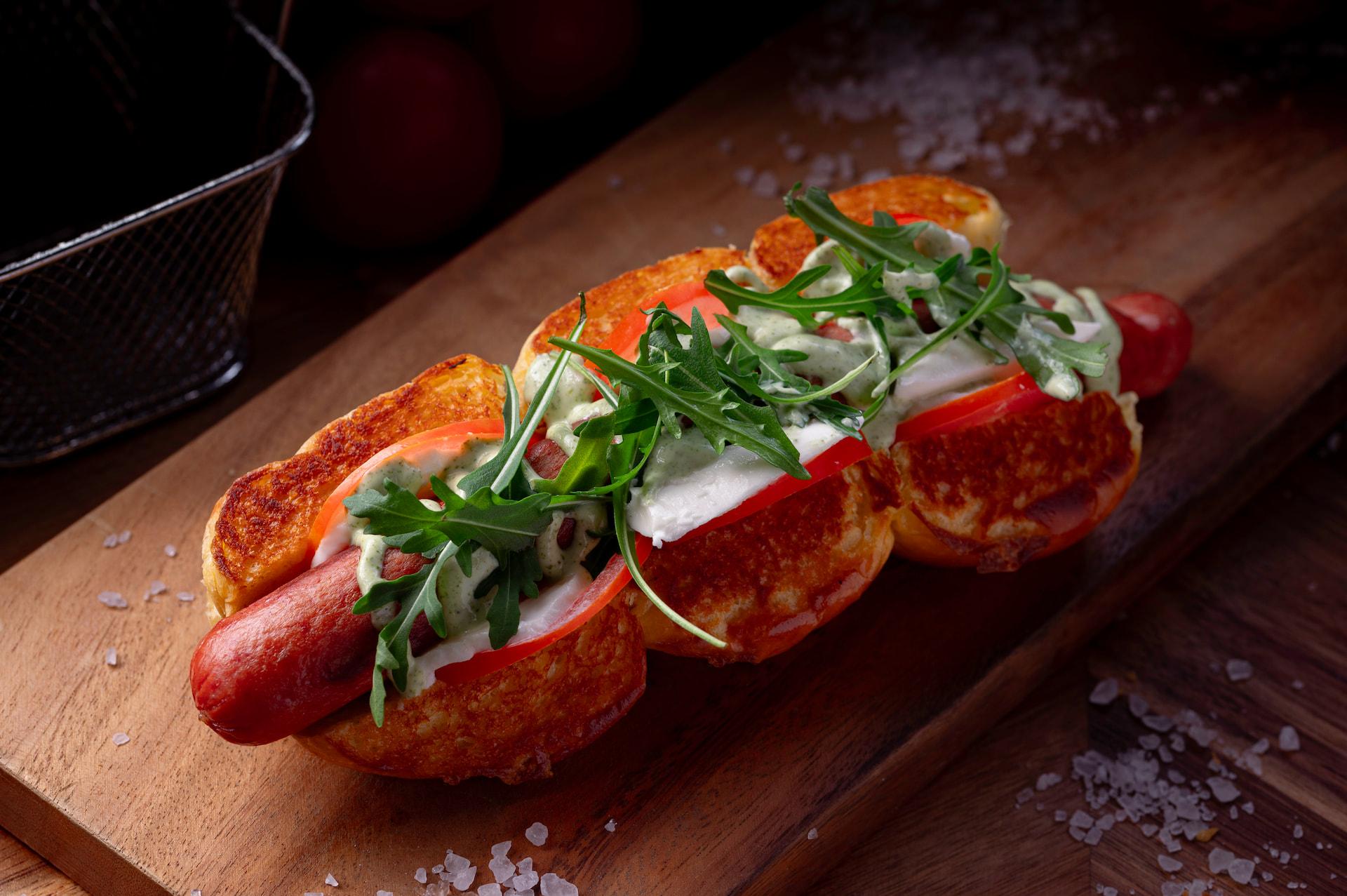 Roman Hot Dog from Dogma at BOXPARK Camden