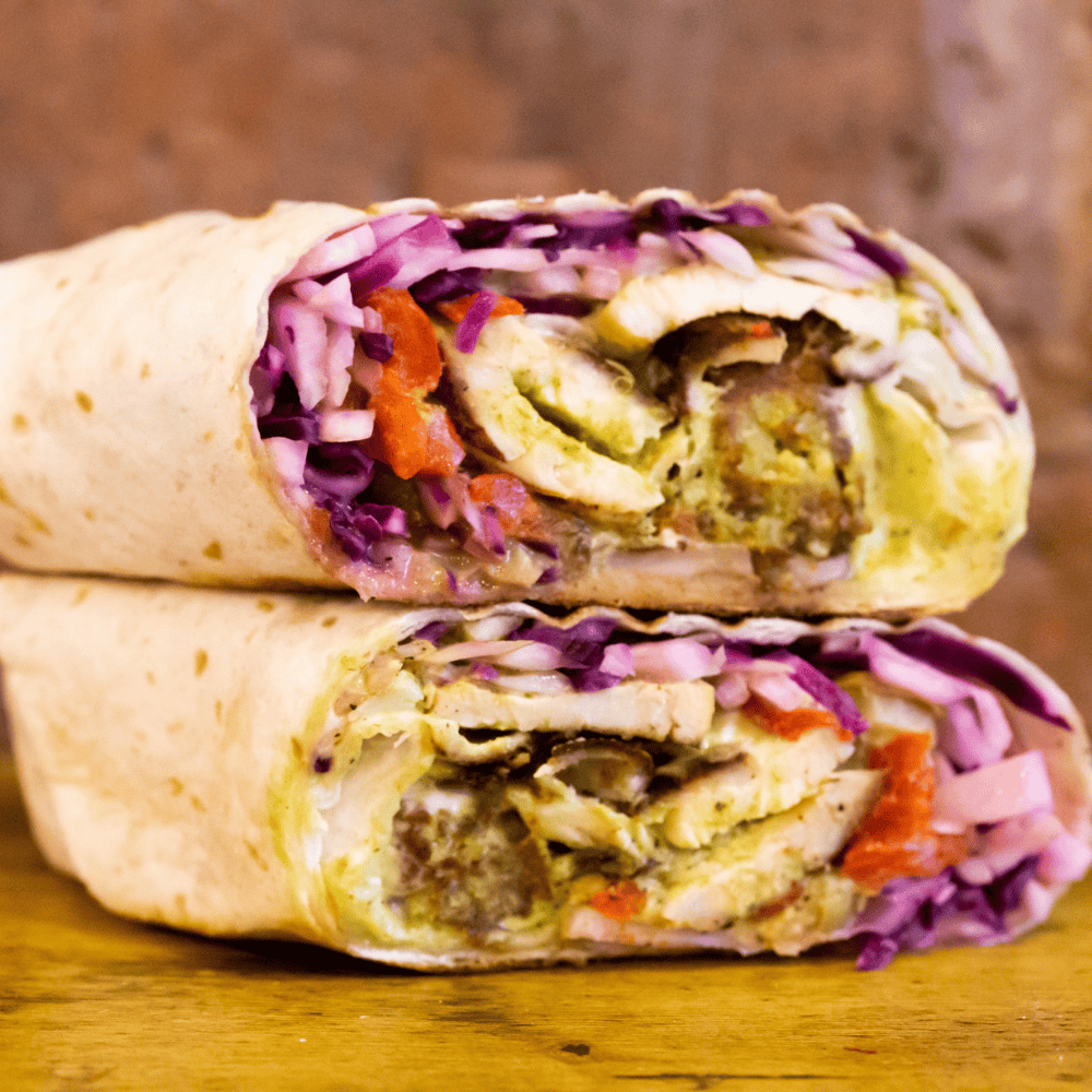 Food from Falafel Xpress at BOXPARK Liverpool