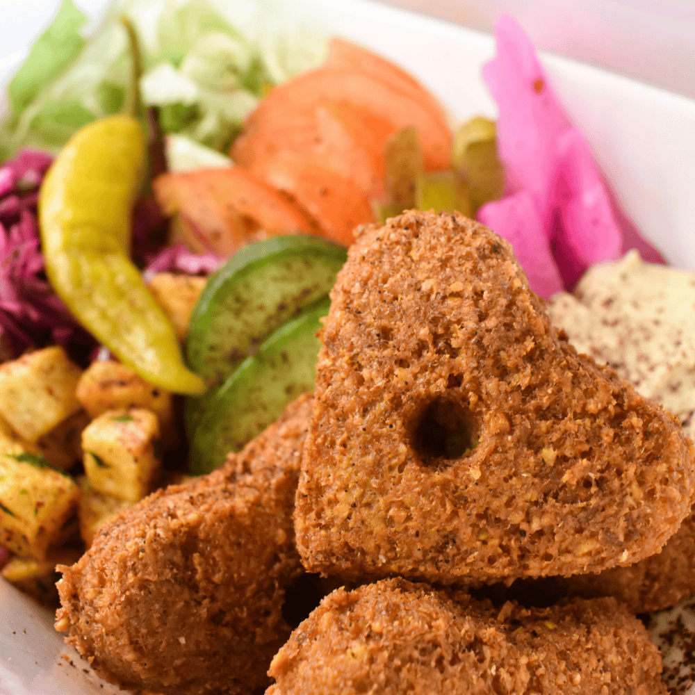 Food from Falafel Xpress at BOXPARK Liverpool