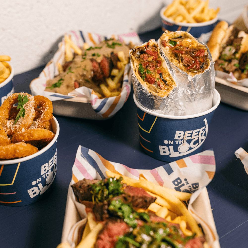 Food from Beef on the Block at BOXHALL