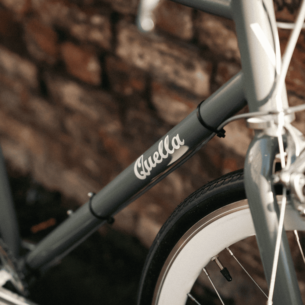 A bike from Quella Bikes at BOXPARK Shoreditch