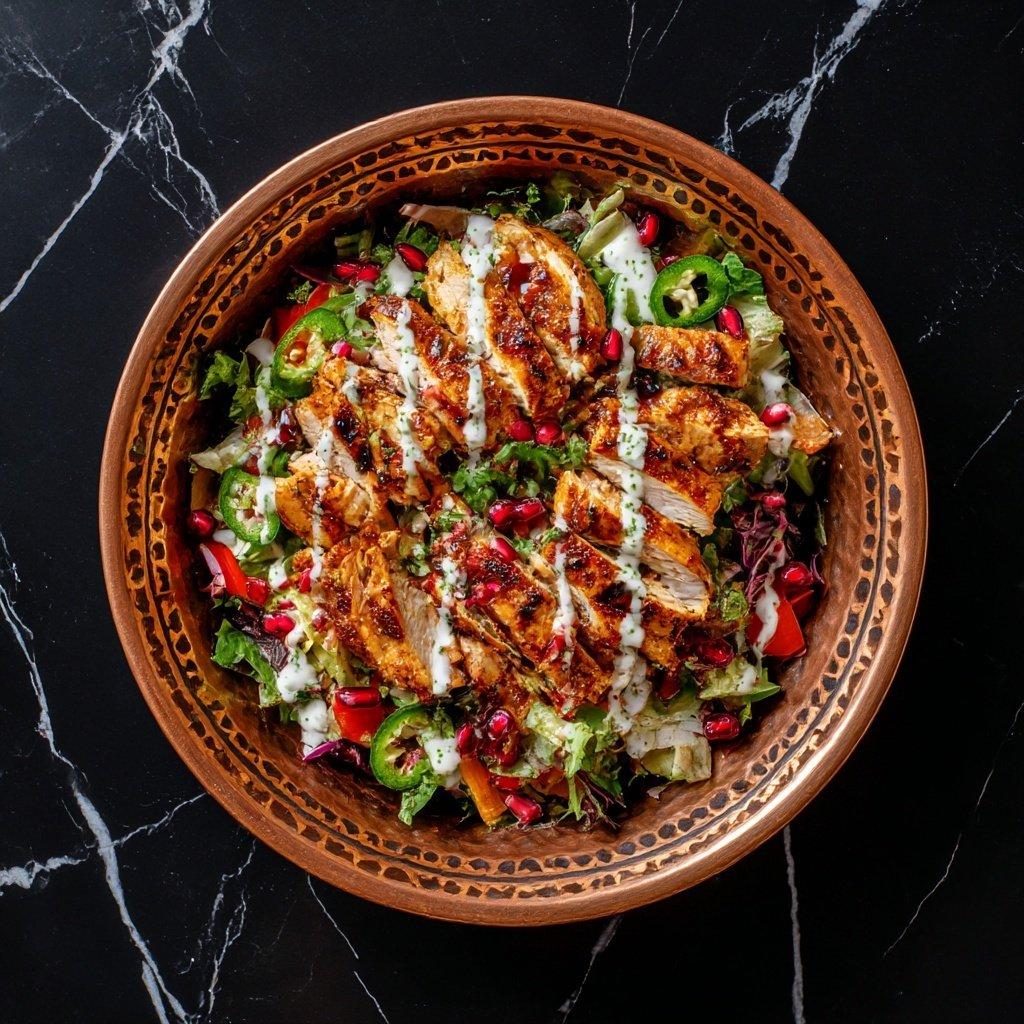 Grilled Chicken Salad from Afghan Caravan in Croydon