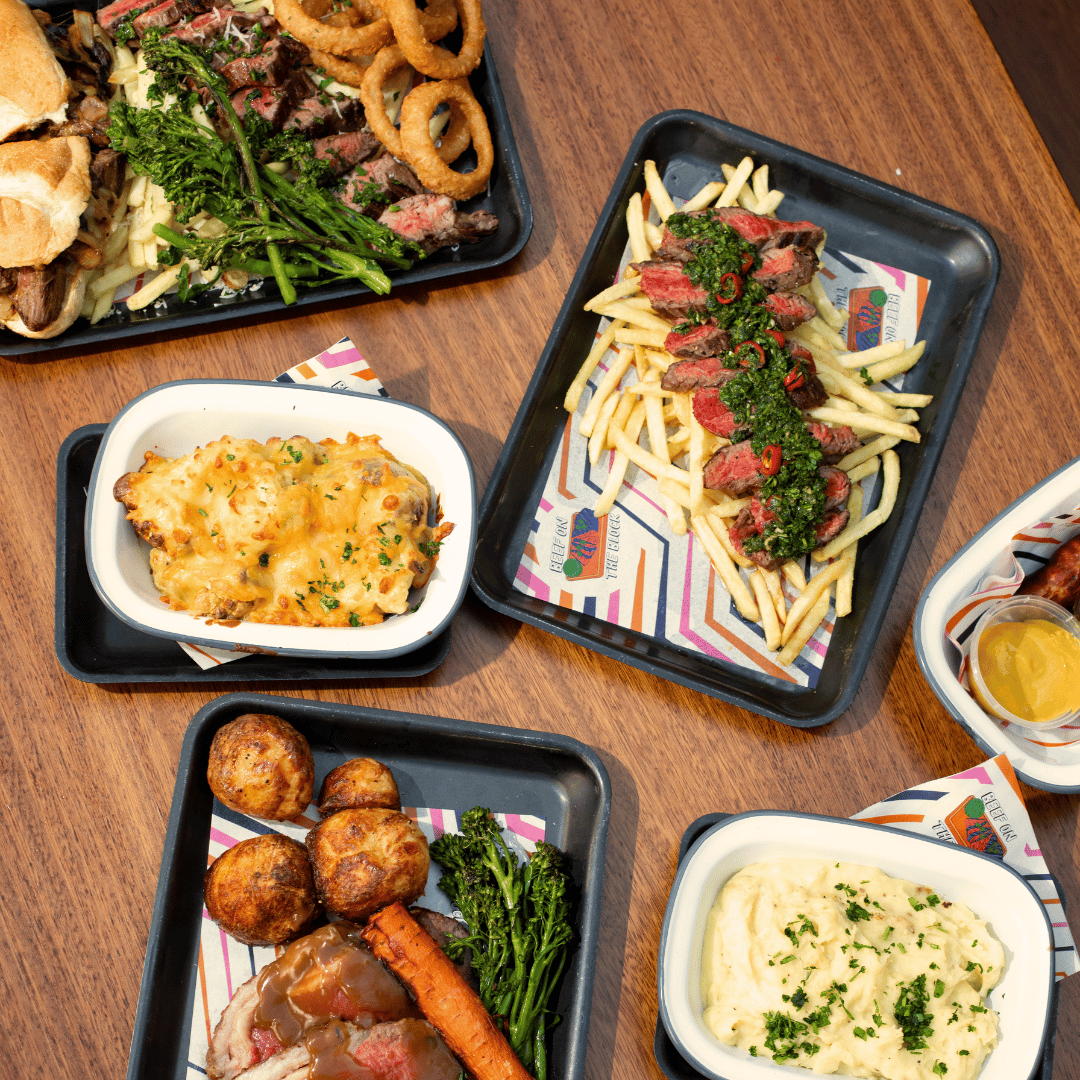 BEEF ON THE BLOCK FOOD, STEAK, SUNDAY SPECIALS AND SIDES