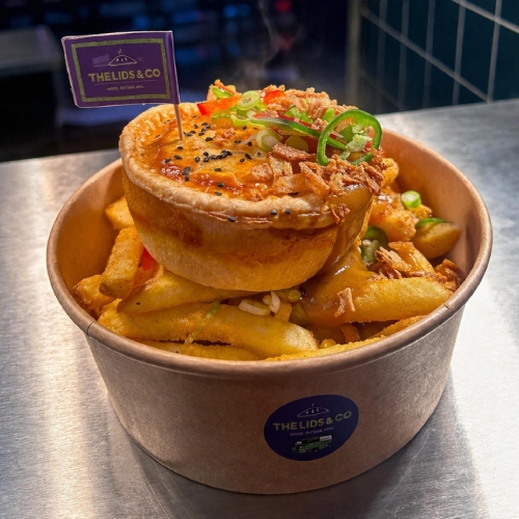 A pie from The Lids & Co at BOXPARK in Liverpool