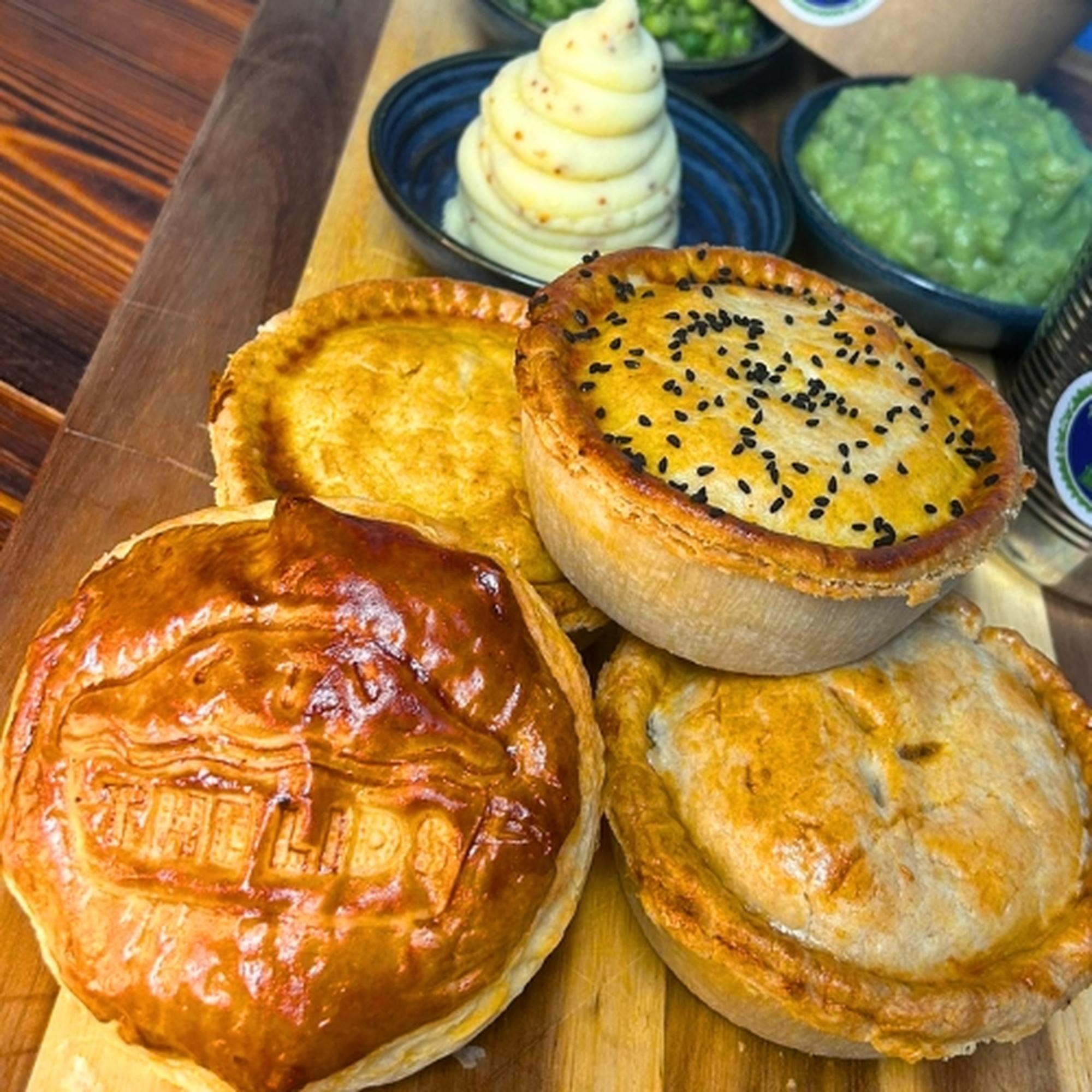 A pie from The Lids & Co at BOXPARK in Liverpool