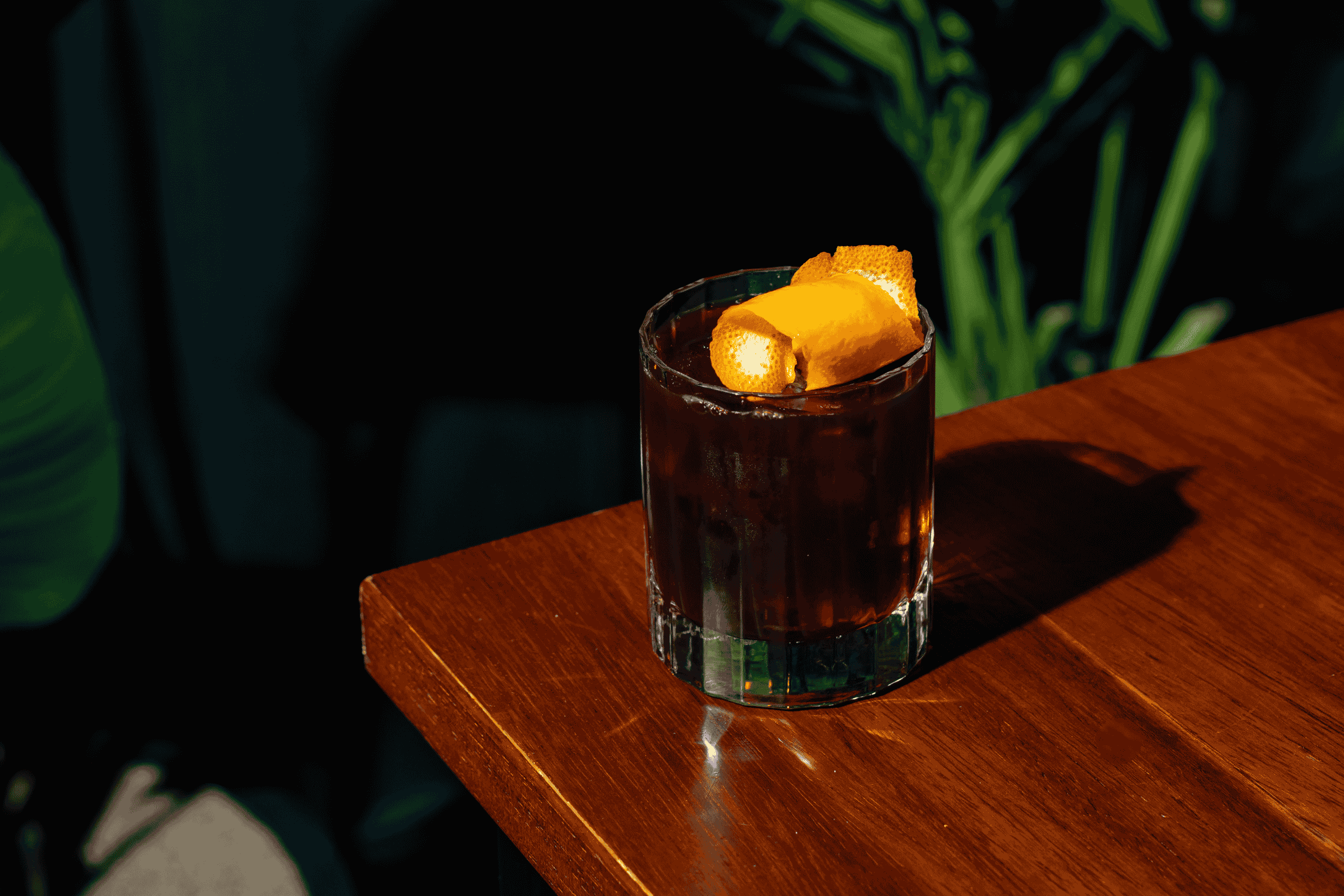 A Cold Brew Negroni Cocktail at BOXHALL in Liverpool Street