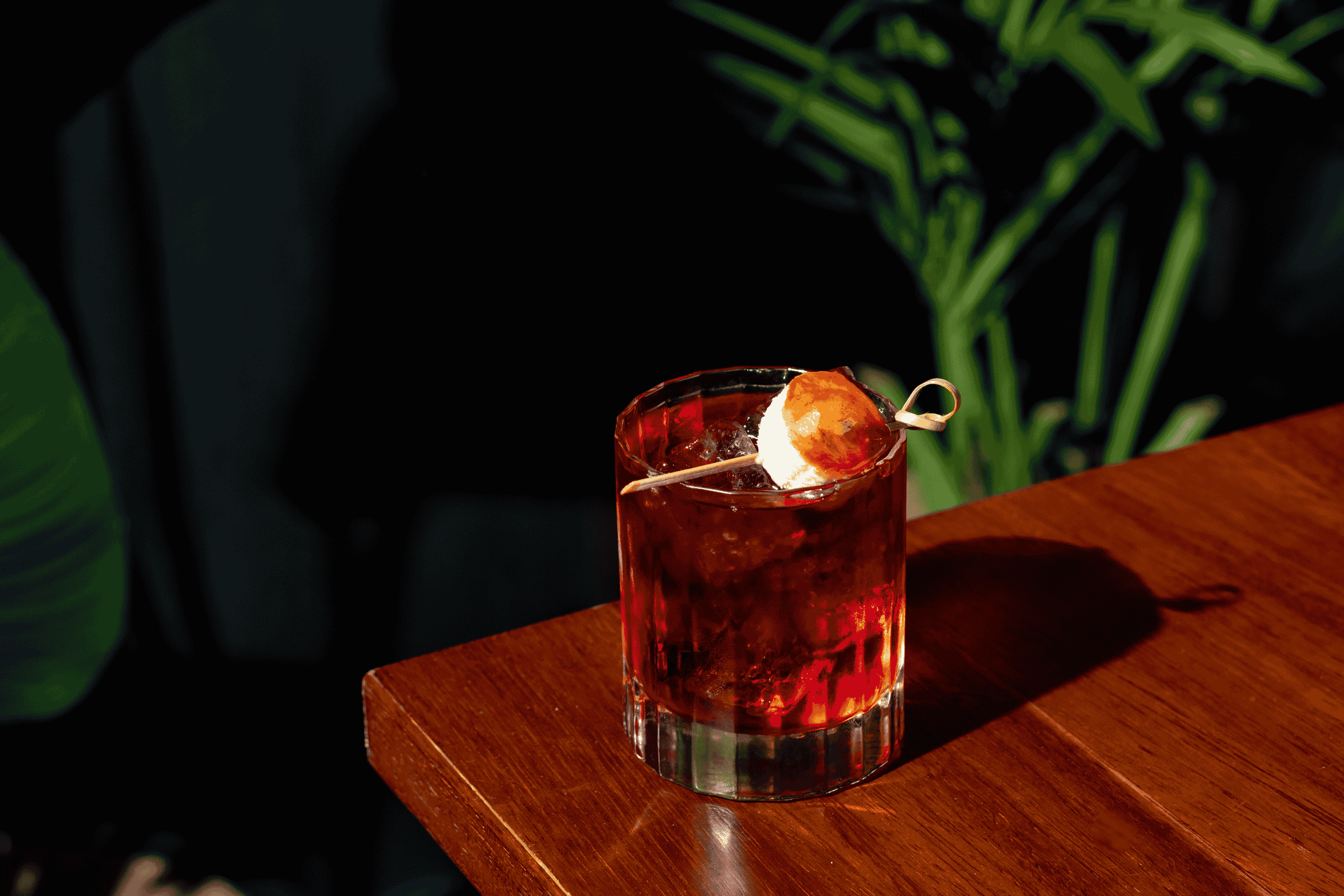 Banana Boulevardier Cocktail at BOXHALL Liverpool Street